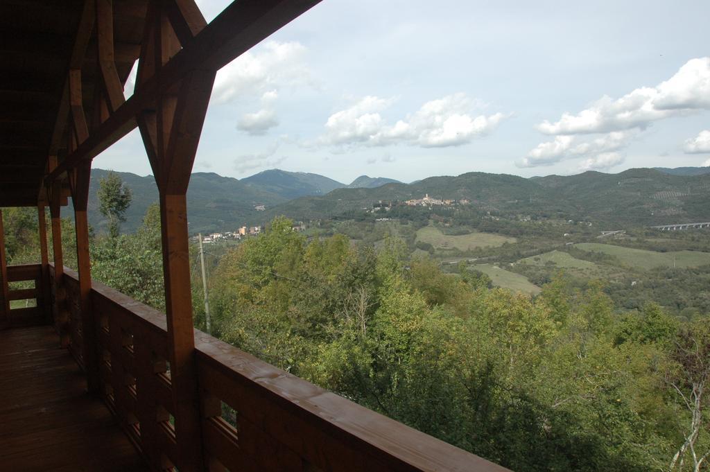 Chalet Dei Parchi Bed and Breakfast Saracinesco Zewnętrze zdjęcie